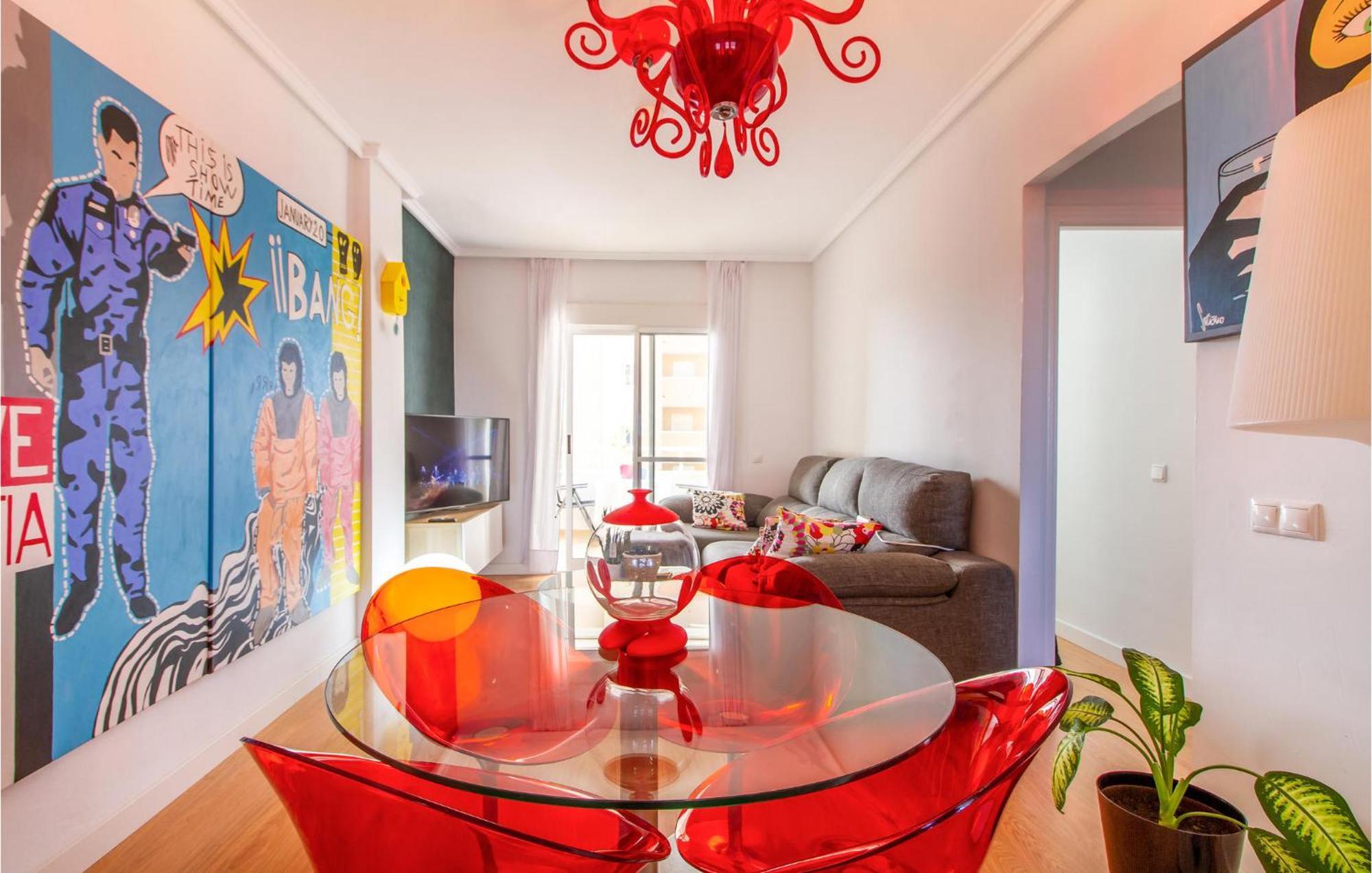 Beach Front Apartment In Los Arenales Del Sol Buitenkant foto