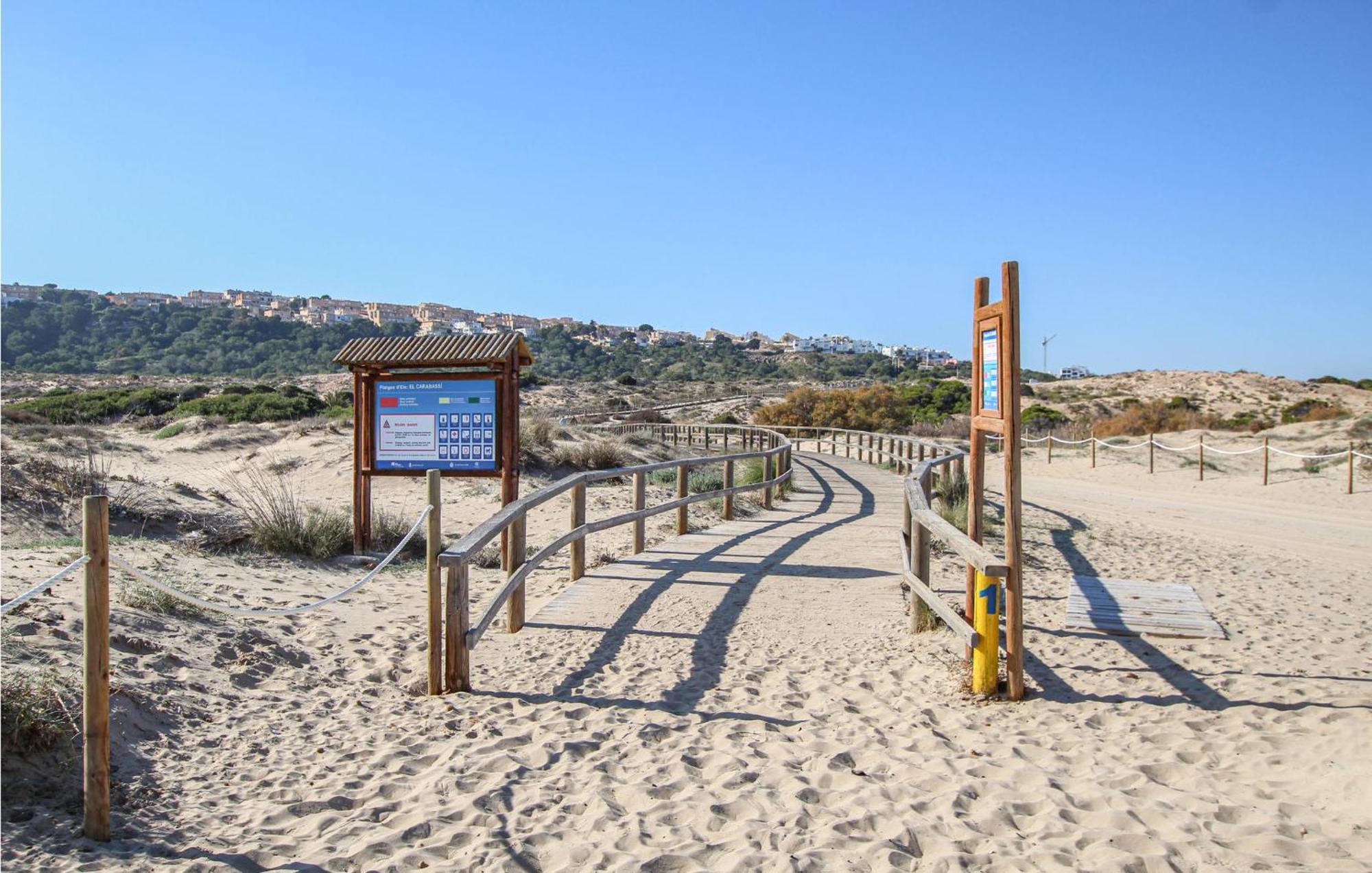 Beach Front Apartment In Los Arenales Del Sol Buitenkant foto